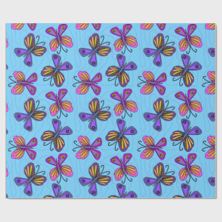 Playful Butterflies Geschenkpapier
