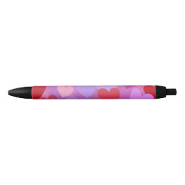 Playful Colorful Heart Pattern Kugelschreiber
