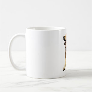 Playful Golden Retriever Puppy - fröhliche Pet Ill Kaffeetasse