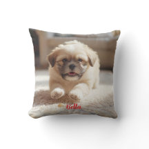 Playful Lhasa Apso Personalisiert