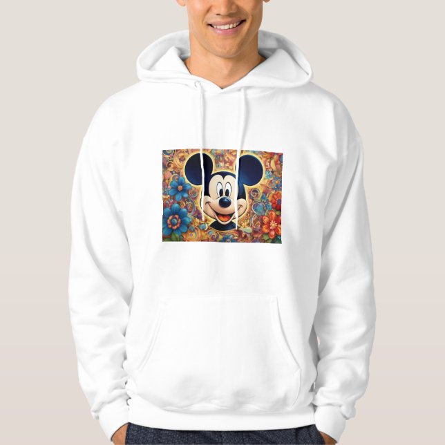 Playful Mickey: Grafischer T - Shirt (Vorderseite)