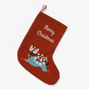 Playful MiniButton-frohe Weihnacht-Strumpf Kleiner Weihnachtsstrumpf