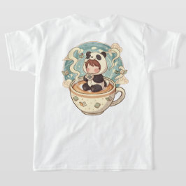 Playful Panda Coffee Kids' T-Shirt