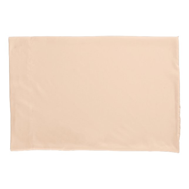 Playful Peach Beige Kissenbezug (Vorderseite)