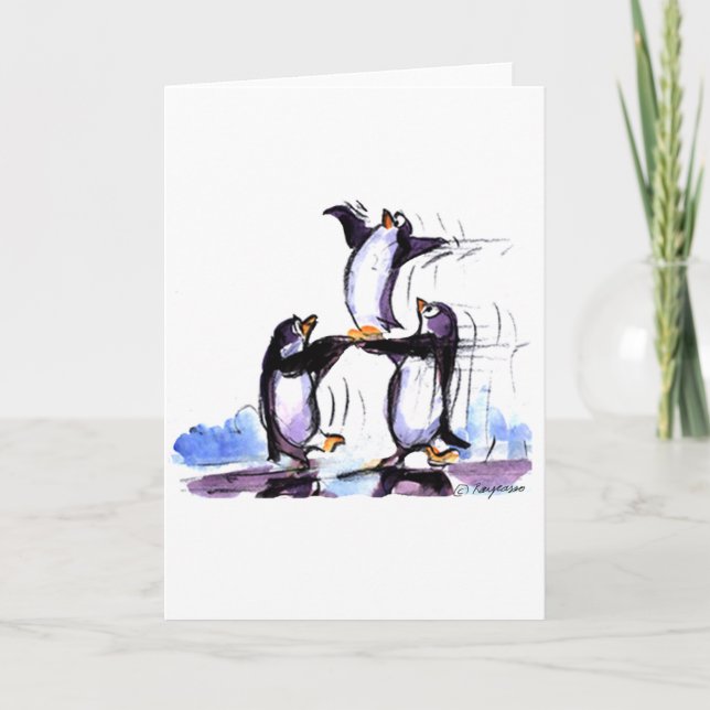 pLaYfUL pEnGuIns Karte (Vorderseite)