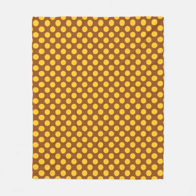 Playful Polka Dots | PD-05 | Fleecedecke (Vorderseite)