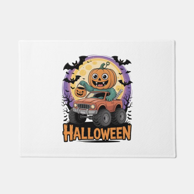 Playful Pumpkin Fußmatte (Vorderseite)