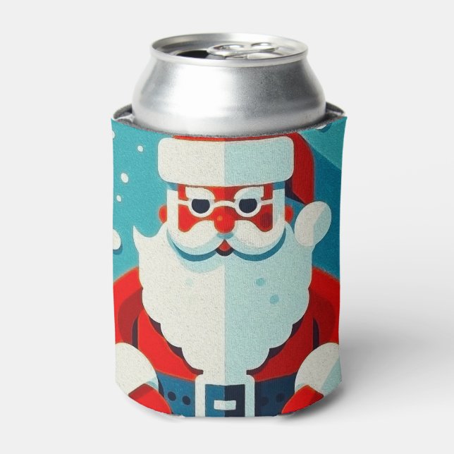 Playful Santa Claus Dosenkühler (Kanne Vorderseite)