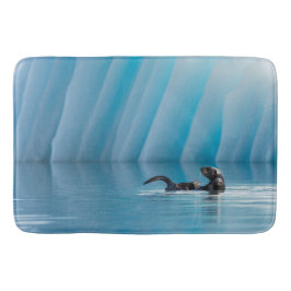 Playful Sea Otter Badematte