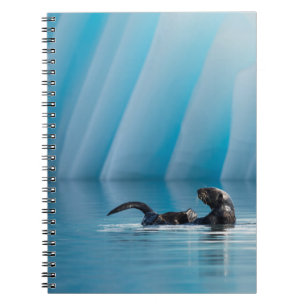 Playful Sea Otter Notizblock