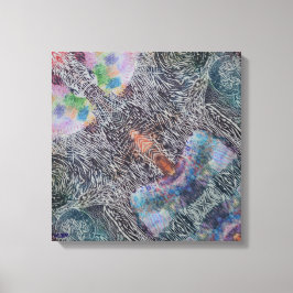 Playful Wonder Stretched Canvas Print Leinwanddruck