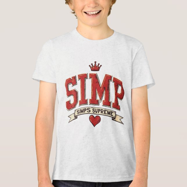 #PlayfulRebellion #BoldStatement #EdgyDesign #Devi Tri-Blend Shirt (Vorderseite)