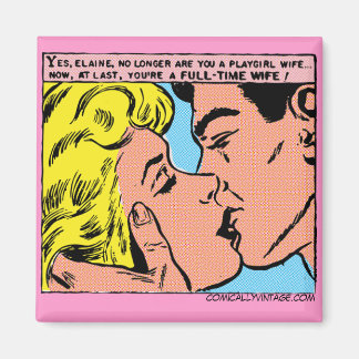 Playgirl-Ehefrau Magnet
