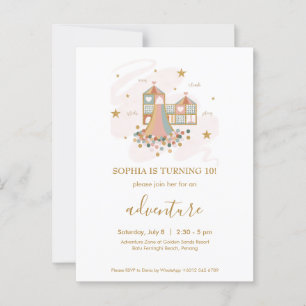 Playground Adventure Party Invitation