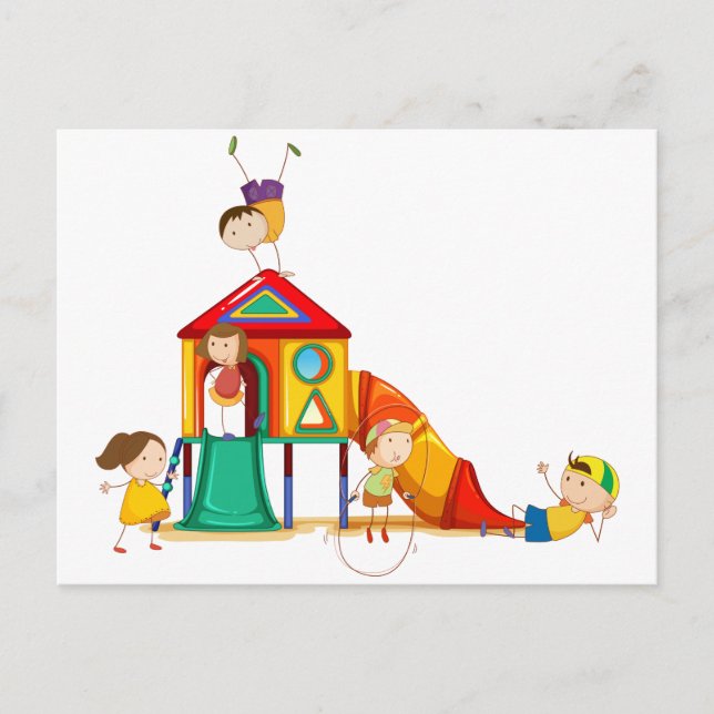 Playhouse Postkarte (Vorderseite)