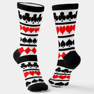 Playing Card Suit Socks Socken