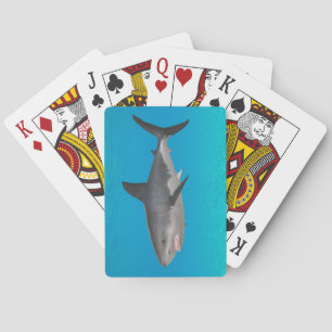 Playing Cards für Weißhaie Spielkarten