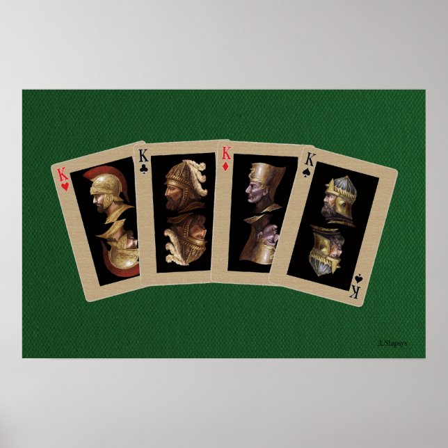 Playing cards poster (Vorne)