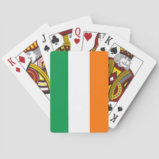 Playing Cards with flag of Ireland Spielkarten