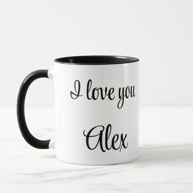 Playing soccer graphic black tasse (Links)