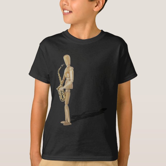 PlayingTheSaxophone020511 T-Shirt (Vorderseite)