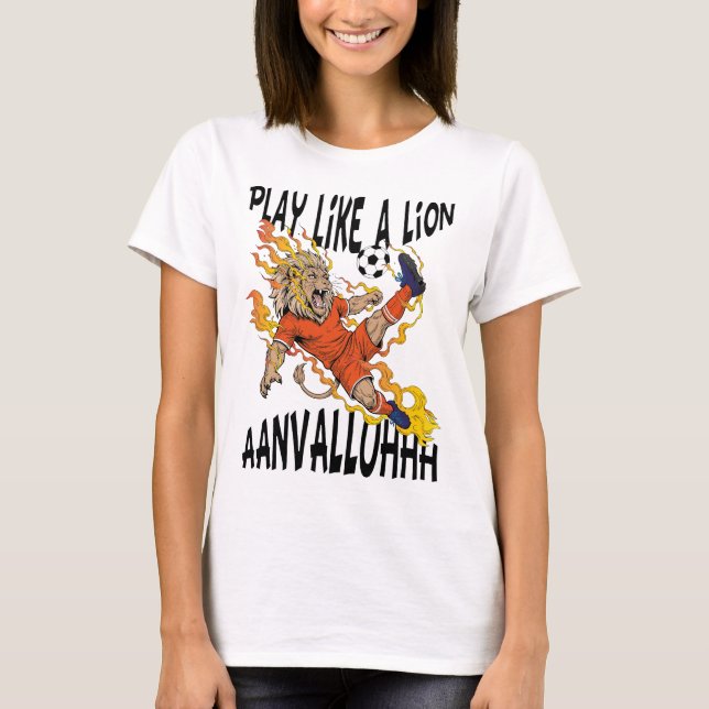 PlayLikeaLion T-Shirt (Vorderseite)