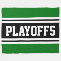 PLAYOFFS Athletic Grün Schwarz Weiß Rennstreifen