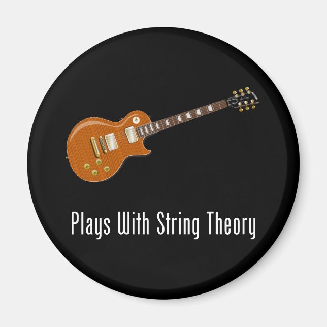 Plays with String Theory - Gitarre Magnet (Vorne)