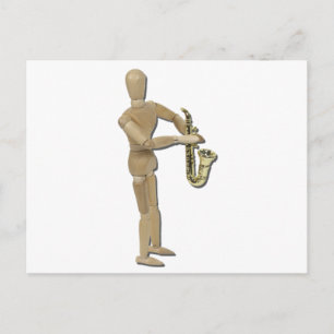 PlaySimpleSax081311 Postkarte