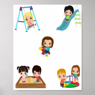 "PLAYTIME" KIDS POSTER