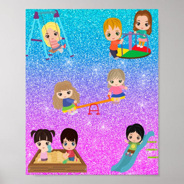 PLAYTIME KIDS POSTER (Vorne)