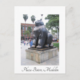 Plaza Botero, Medellin, Kolumbien Postkarte