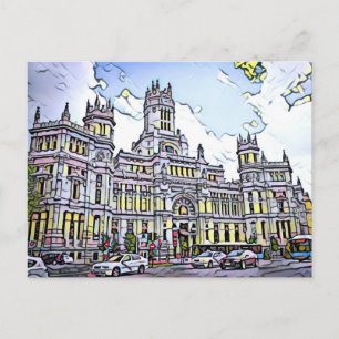 Plaza de Cibeles Postkarte