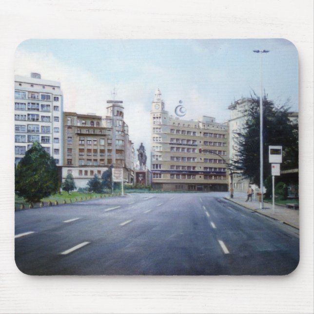 Plaza de España (Ferrol. A Coruña) Mousepad (Vorne)