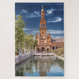 Plaza de España in Sevilla, Spanien