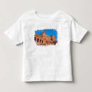 Plaza de Espana in Sevilla, Spanien. Kleinkind T-shirt
