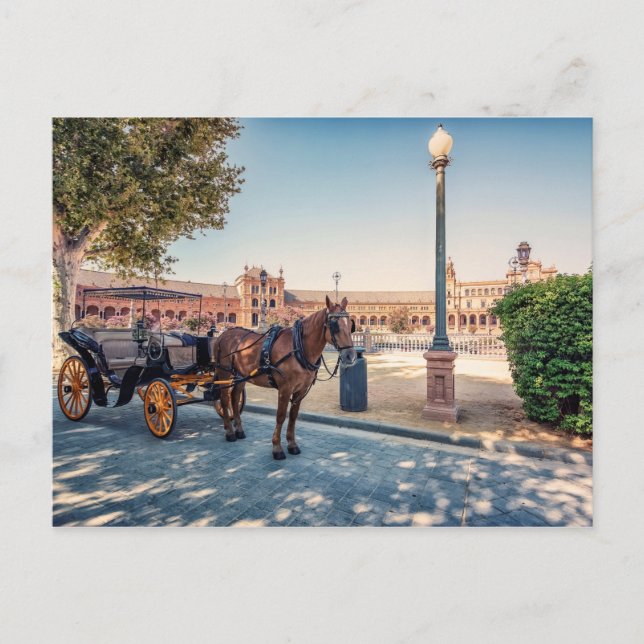 Plaza de Espana Postkarte (Vorderseite)