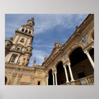 Plaza de Espana, Sevilla, Andalusien, Spanien