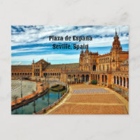 Plaza de Espana, Sevilla. Spanien