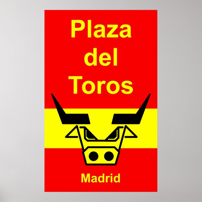 Plaza del Toros Poster (Vorne)