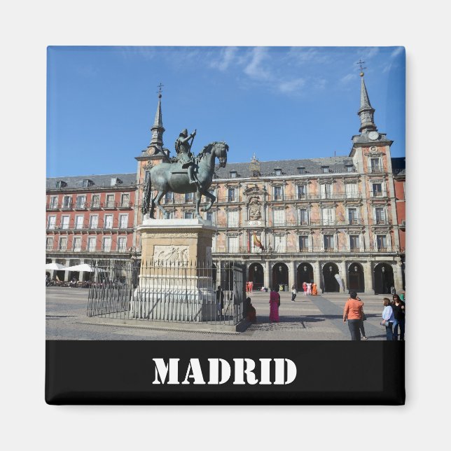 Plaza Mayor, Madrid Magnet (Vorne)
