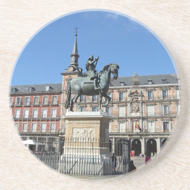 Plaza Mayor, Madrid Untersetzer (Vorne)