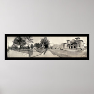 Plaza Pensacola FL Foto 1909 Poster