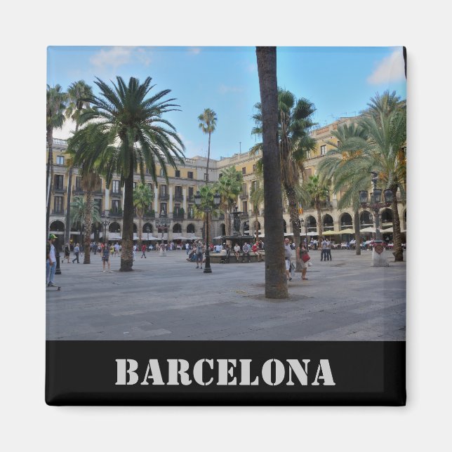 Plaza Real Magnet (Devant)