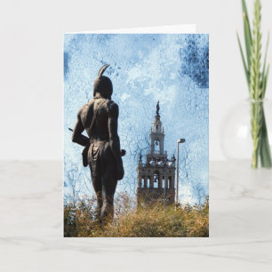 Plaza View, Geburtstag Karte