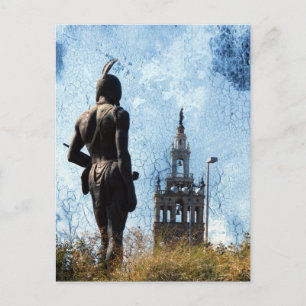 Plaza View Postkarte