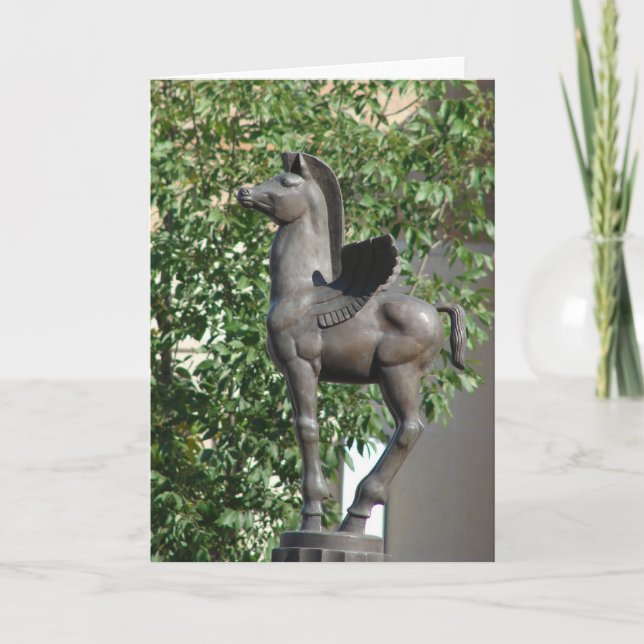 Plaza Winged Horse Karte (Vorderseite)