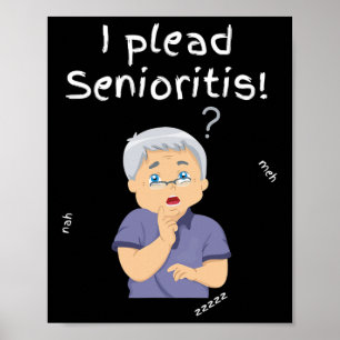 Plead Senioristis. Alte Seniorin Frauen altern Alz Poster