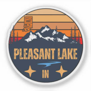 Pleasant Lake, Indiana Aufkleber