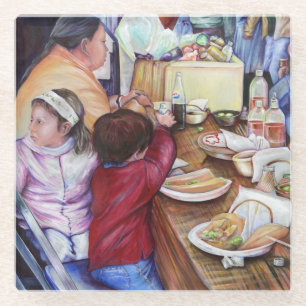 Pleasant Picnic, Mexiko Glasuntersetzer
